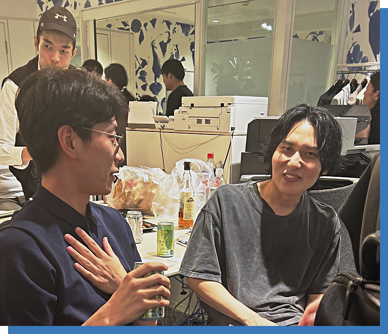 社内イベントで話すAWSエンジニア Y.O